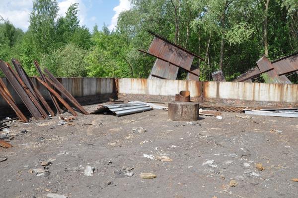 Сдается здание 1790 м2 (к.55) без конструктивной части стен и кровли